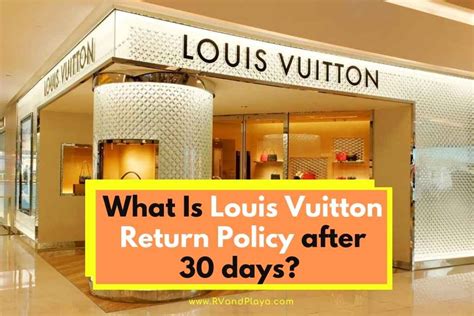 louis vuitton return and exchange